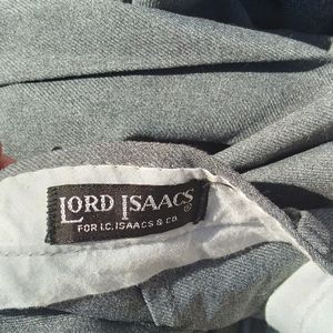 Lord Isaac's mens Grey slacks